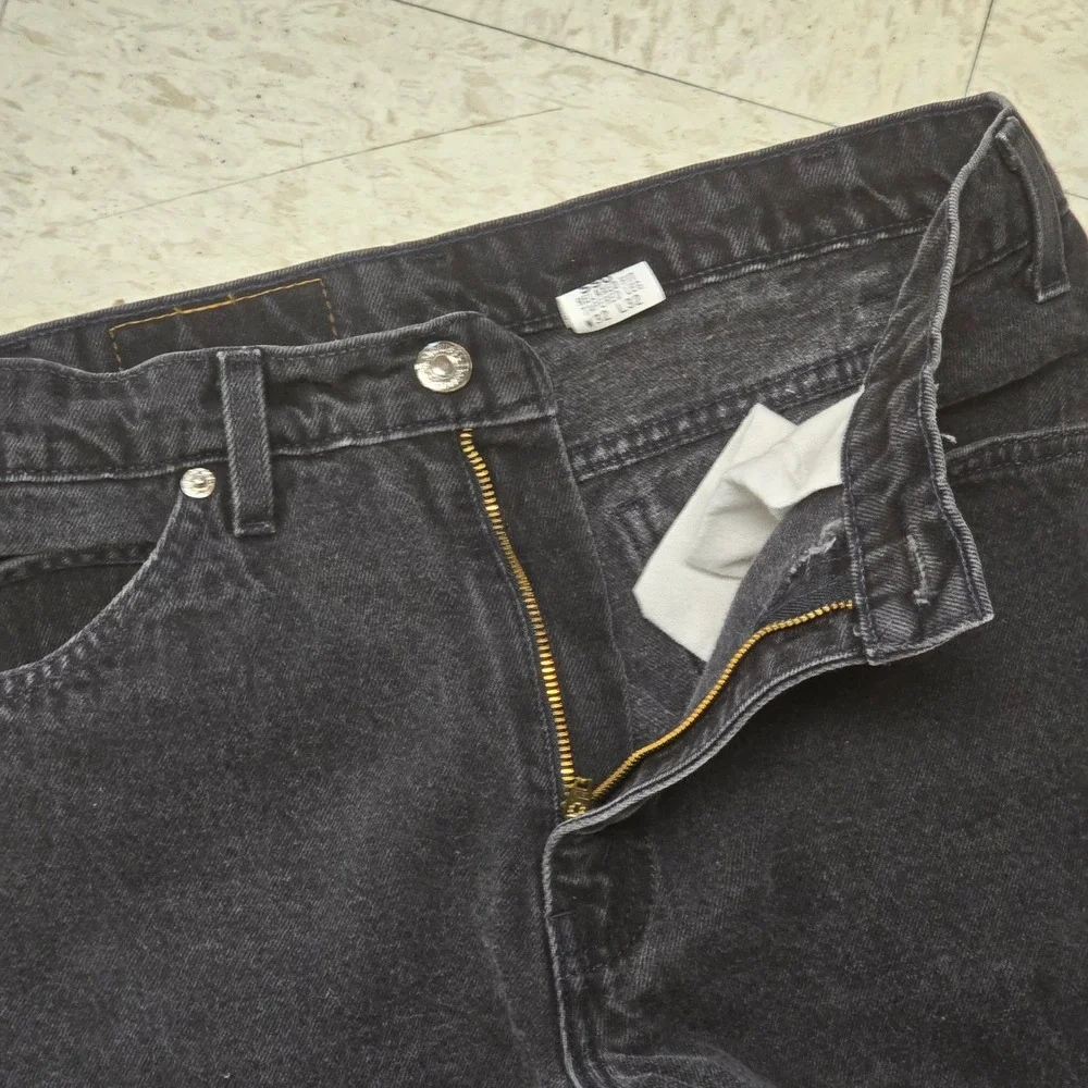Vintage Levis 550 Relaxed‎ Fit Tapered Leg Orange Tab Black Jeans 32x32 11/1996